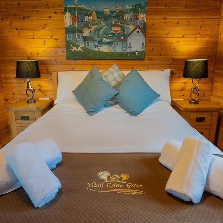 Wall Eden Farm - Luxury Log Cabins And Glamping Highbridge Exterior photo