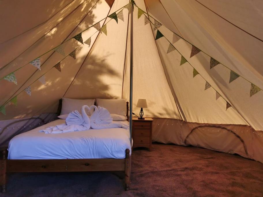 Wall Eden Farm - Luxury Log Cabins And Glamping Highbridge Exterior photo