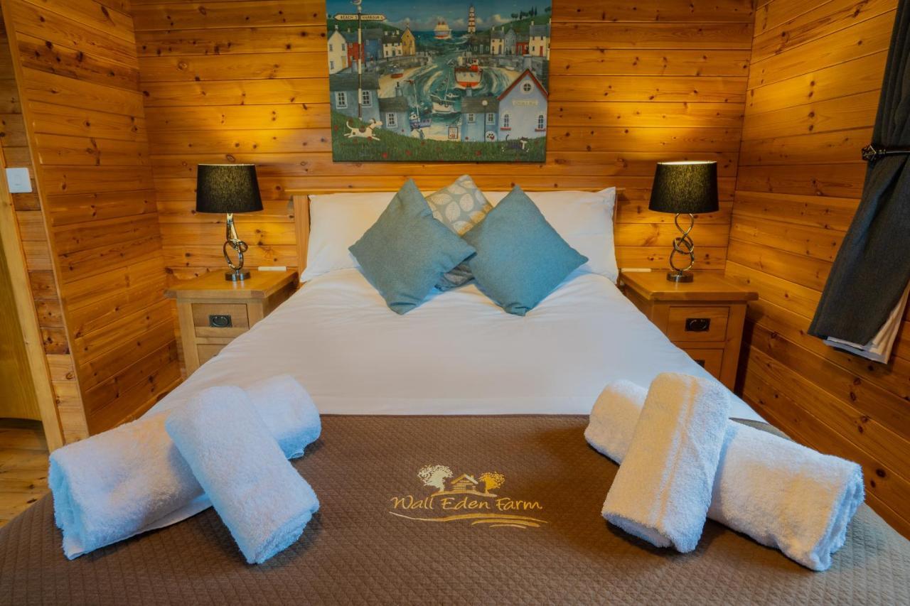 Wall Eden Farm - Luxury Log Cabins And Glamping Highbridge Exterior photo