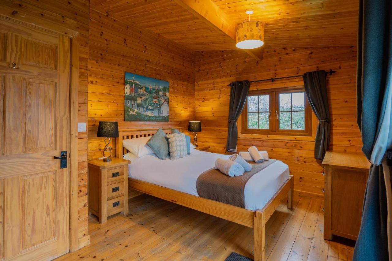 Wall Eden Farm - Luxury Log Cabins And Glamping Highbridge Exterior photo