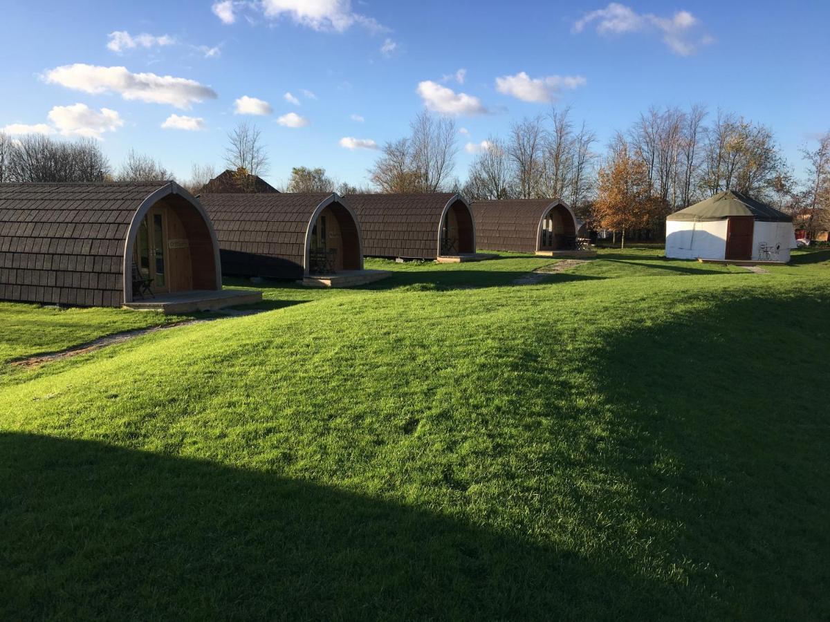 Wall Eden Farm - Luxury Log Cabins And Glamping Highbridge Exterior photo