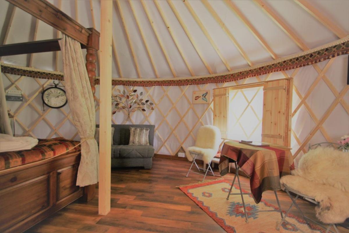 Wall Eden Farm - Luxury Log Cabins And Glamping Highbridge Exterior photo